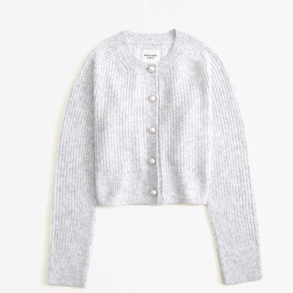 Abercrombie Crew Pearl Button Cardigan